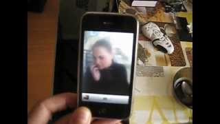 Как снять видео на iPhone 3G (making video)