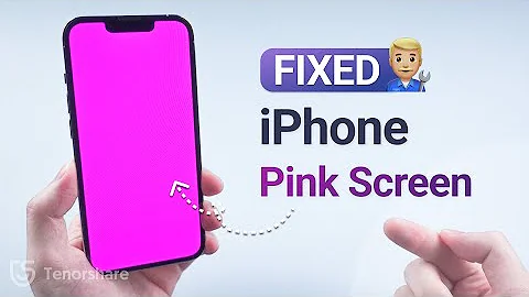 Top 5 Ways to Fix iPhone Pink/Purple Screen 2022 [iOS 15.5]