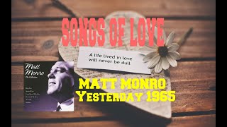 MATT MONRO - YESTERDAY Resimi