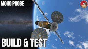 Moho Explorer Probe Build and Test in KSP Career (2022) - ep 85