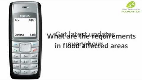 SMS Short Code for Flood Relief - How to use