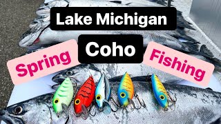 Lake Michigan Coho fishing! Spring 2022