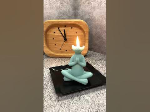 #свеча #кошка #огонь - YouTube