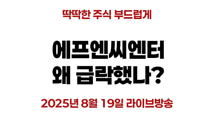 에프엔씨엔터, 왜 급락했나? 숨겨진 리스크의 진실