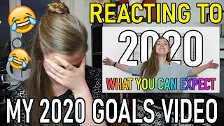 Reacting To My &quot;2020 Goals &amp; Travel Plans&quot; Video... with wine. | AD