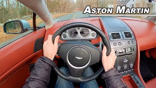 Driving the Aston Martin V8 Vantage Roadster - The 4.3L You Need to Hear! (POV Binaural Audio)