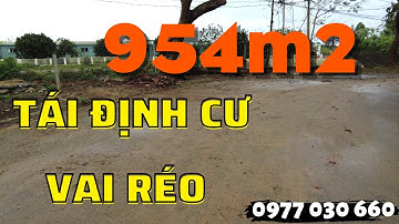 Bán 954m2 Tái Định Cư Vai Réo Phú Cát – Bán đất Hòa Lạc – 0977030660