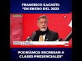 🔴🔵Francisco Sagasti: "En enero del 2022 podríamos regresar a clases presenciales"