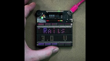 Jumperless V5 Rail Output Display