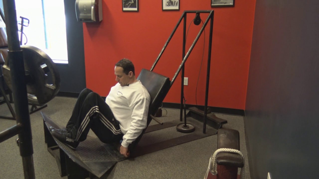 The Actual Hack Squat from Vince's Gym