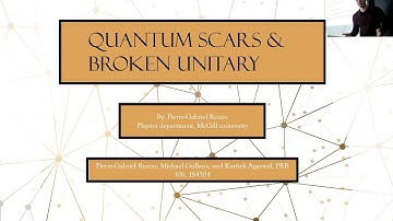Quantum scars and their relations to subspaces with "broken" time evolution operators