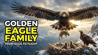 Golden Eagle Family | From Two Eggs to First Flight | Himalayan Wildlife Documentary