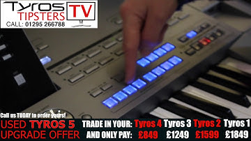 How to make a blank set of registrations on Yamaha Tyros 1, 2, 3, 4 and 5