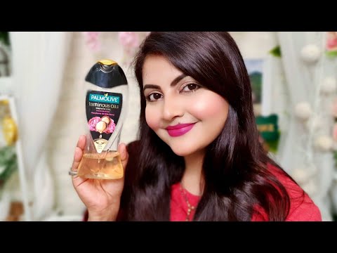 Palmolive luminous oils shower gel Review | RARA | nourishing body wash for everyday bath. |