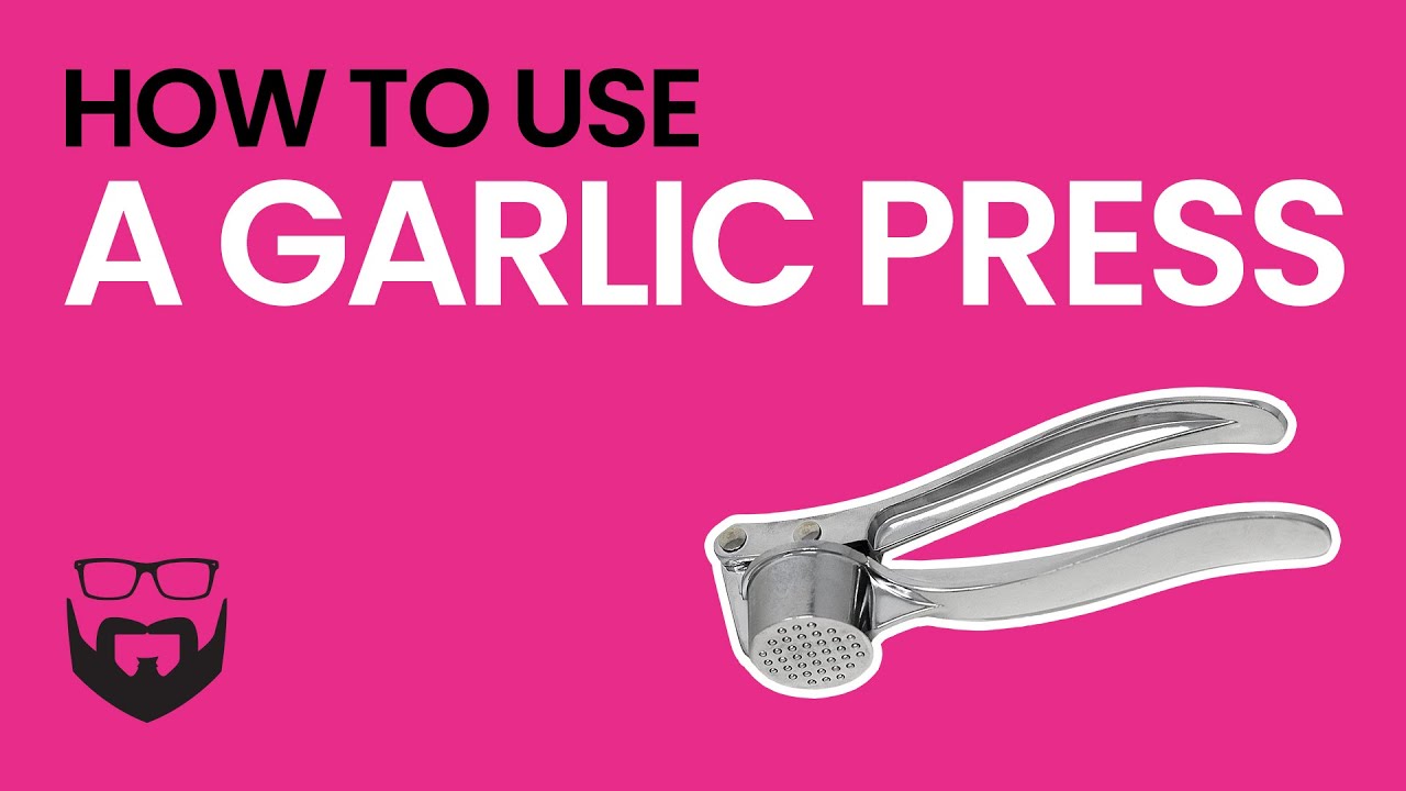 How to Use a Garlic Press
