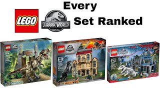 Every LEGO Jurassic World (2015-2022) Set Ranked