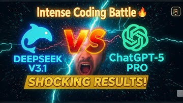 CODING WAR: DeepSeek V3.1 vs ChatGPT-5 PRO - Which AI Codes Better? 🔥🔥🔥