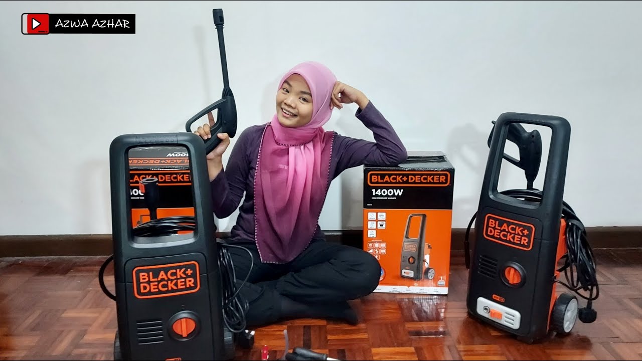 Unboxing Black and Decker PW1400 Pressure Washer (Quick Review