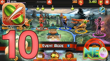 Fruit Ninja: Gameplay Walkthrough Part 10 - Event Completed! (iOS, Android)