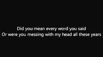 if you ever change your mind Instrumental with lyrics if you ever change your mind Instrumental with lyrics