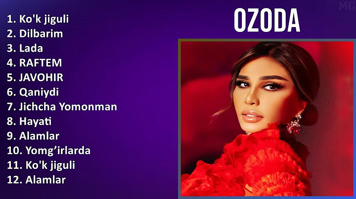 Ozoda 2025 MIX Top Hits - Ko'k jiguli, Dilbarim, Lada, RAFTEM