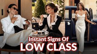 The Social Mistakes That Instantly Lower Perceived Class