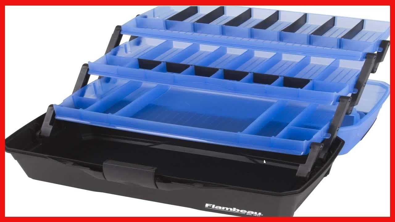 flambeau tackle box 6383tb Flambeau 3 Tray Red Gray Flambeau Tray 6382TB Fishing Case is a rugged and practical storage solution for anglers Flambeau Outdoors Rust Proof Tackle