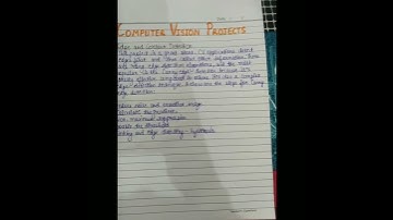 Project report on computer vision, class -10 # Artificial intelligence