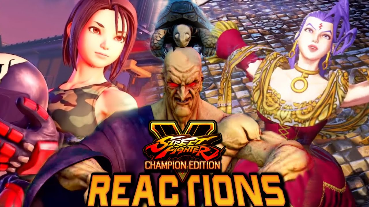 NR Reacts: Street fighter V Spring update [Oro, Rose, and Akira Gameplay]