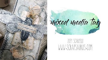 Mixed Media Distress Ink Video Process