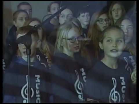 Barnstead Elementary School - U.S. National Anthem - April 8, 2016