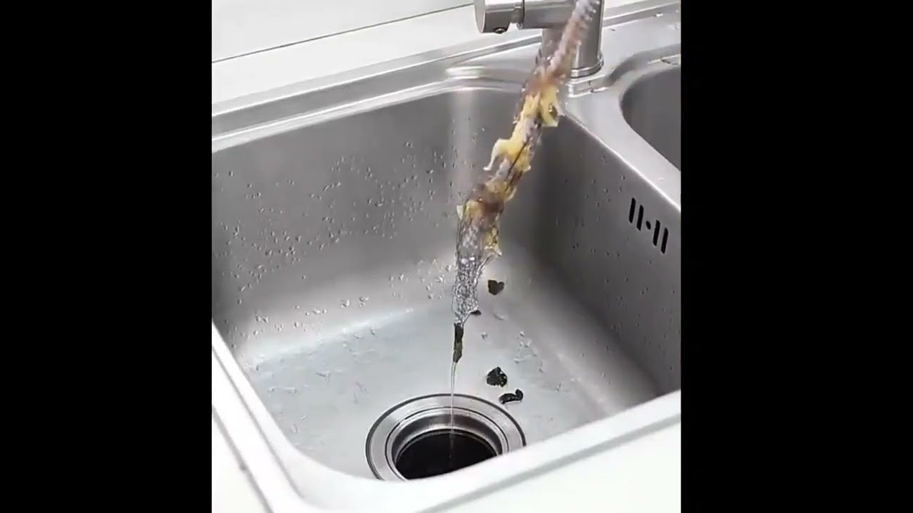 Sink Drain Overflow Cleaning Brush 
