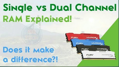 RAM Benchmark: Dual-Channel vs. Single-Channel - Does it Matter?