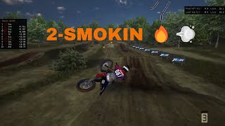 Shredding The Monster Edition YZ 250 2-Stroke @ MOUSE Motopark 🔥💨 | MX Bikes Gameplay