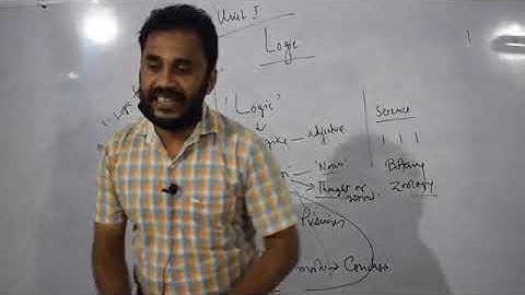 H.S 1st Year Logic & Philosophy Class Unit-01