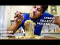 creamy deli style PASTA SALAD you'll actually want to eat