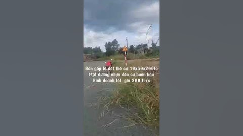 Bán gấp lô đất để trả nợ ngân hàng