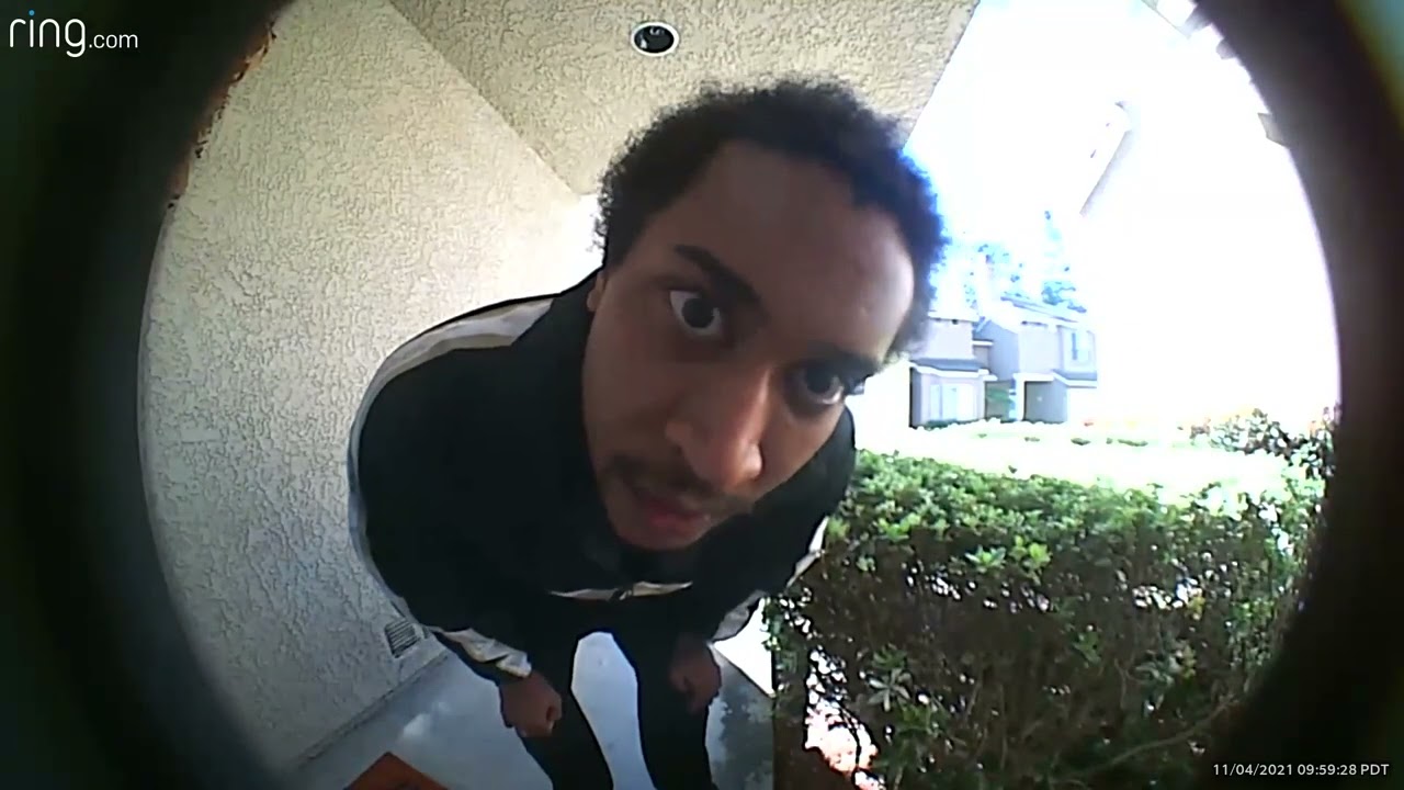 Caught On Doorbell Camera Ring Part 1 (1st Confrontation) - YouTube