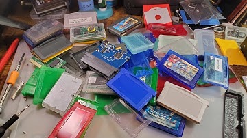 Game Boy Advance Game Replacement Shells