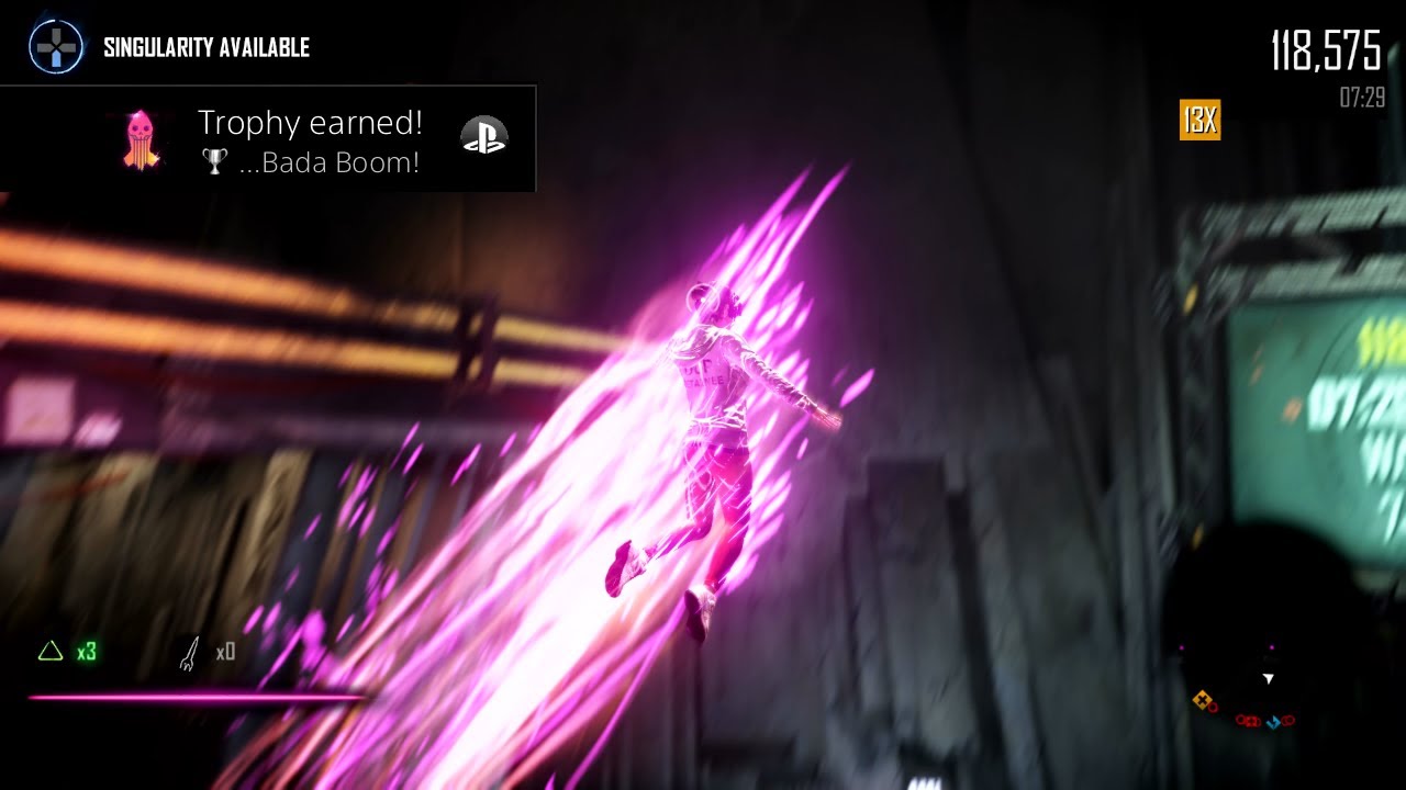 …Bada Boom! Trophy | inFamous First Light (PS4)