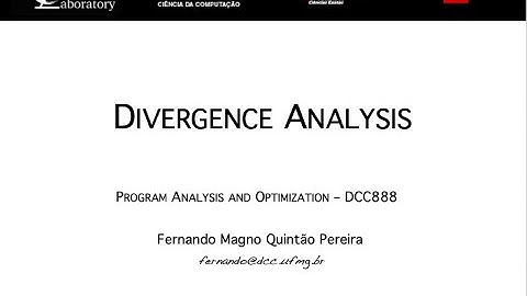 Divergence Analysis - Part 1