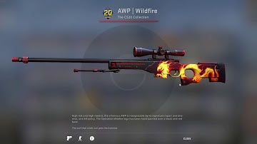 CSGO - AWP Wildfire Inspect