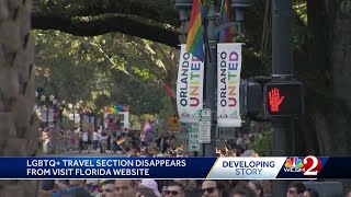'Disappointing': 'LGBTQ Travel' section is gone from Florida's official tourism site