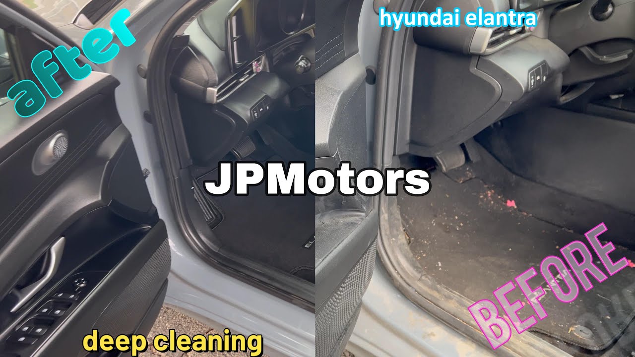 Hyundai Elantra deep cleaning YouTube