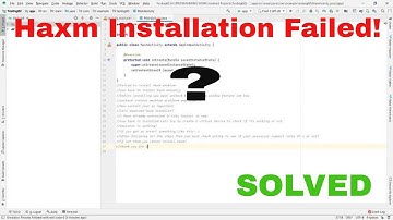 How to fix Haxm installation failed problem in android studio | Solution | complete guide