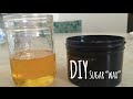DIY Sugar Waxing