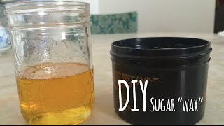 DIY Sugar Waxing