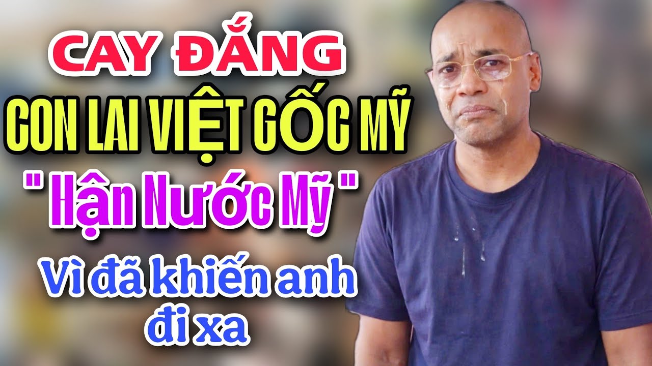 CAY ĐẮNG NGƯỜI CON LAI VIỆT -  GỐC MỸ 
