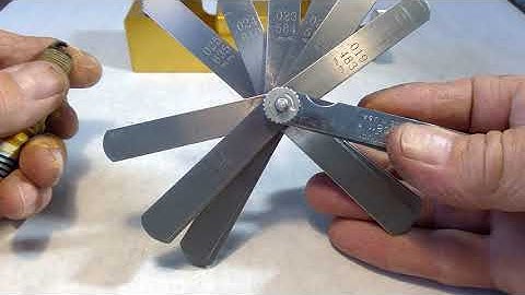 How To Check And Set Spark Plug Gap