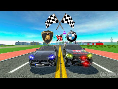 Car Simulator 2 | Lamborghini VS BMW | Urus VS X5 M Competition | Race & Top Speed |Android Gameplay